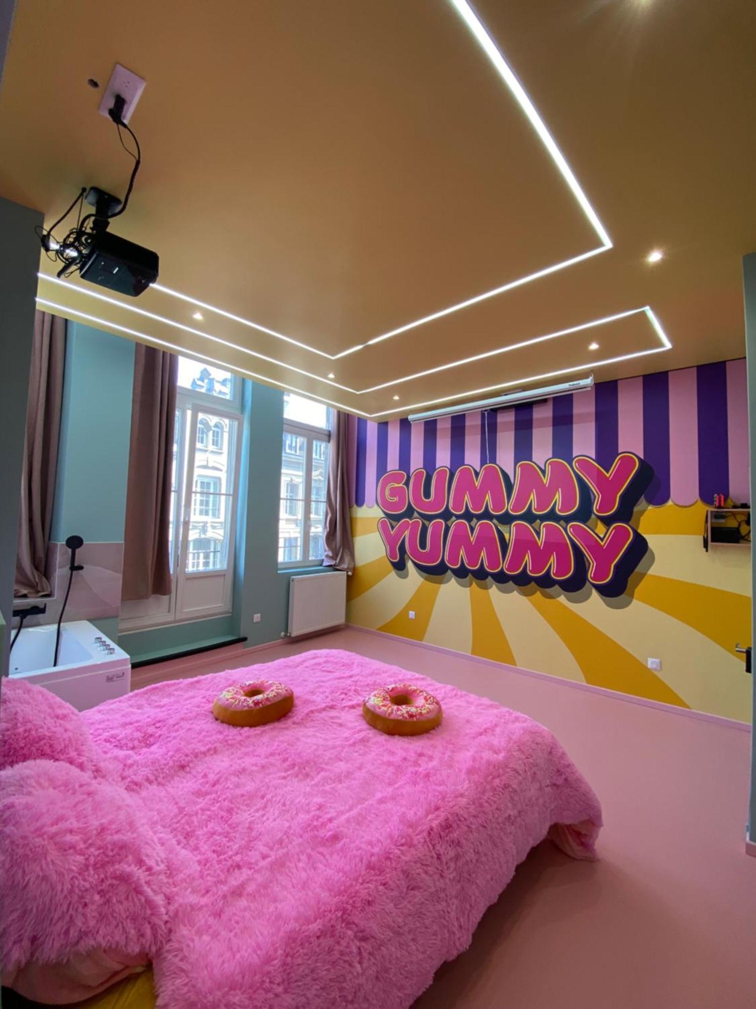 Capsule Bonbon - Balneo - Sauna - Billard - Nintendo Switch Douai Bagian luar foto