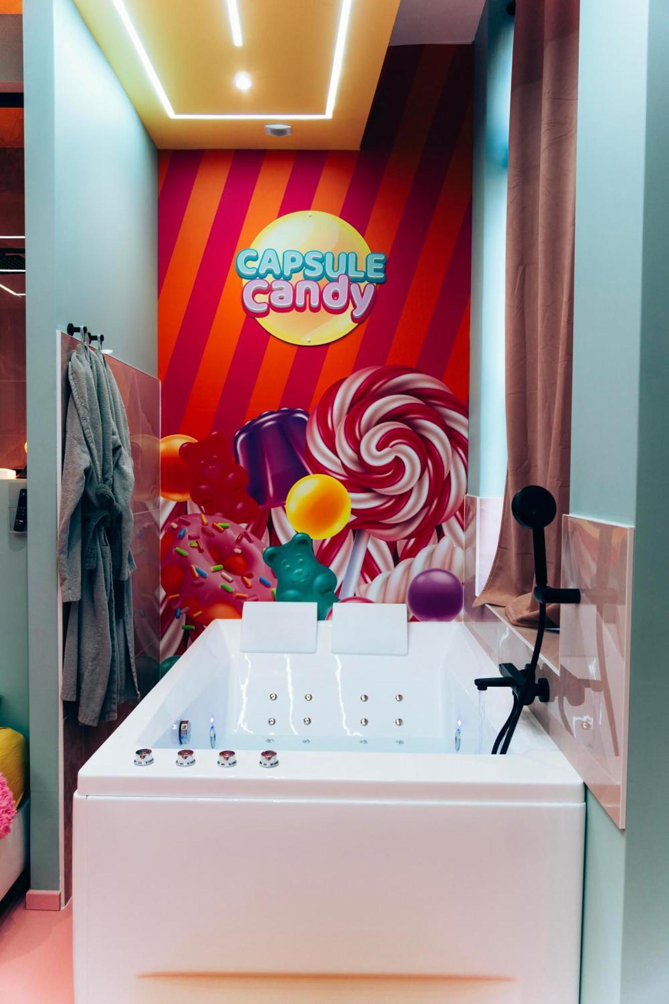 Capsule Bonbon - Balneo - Sauna - Billard - Nintendo Switch Douai Bagian luar foto
